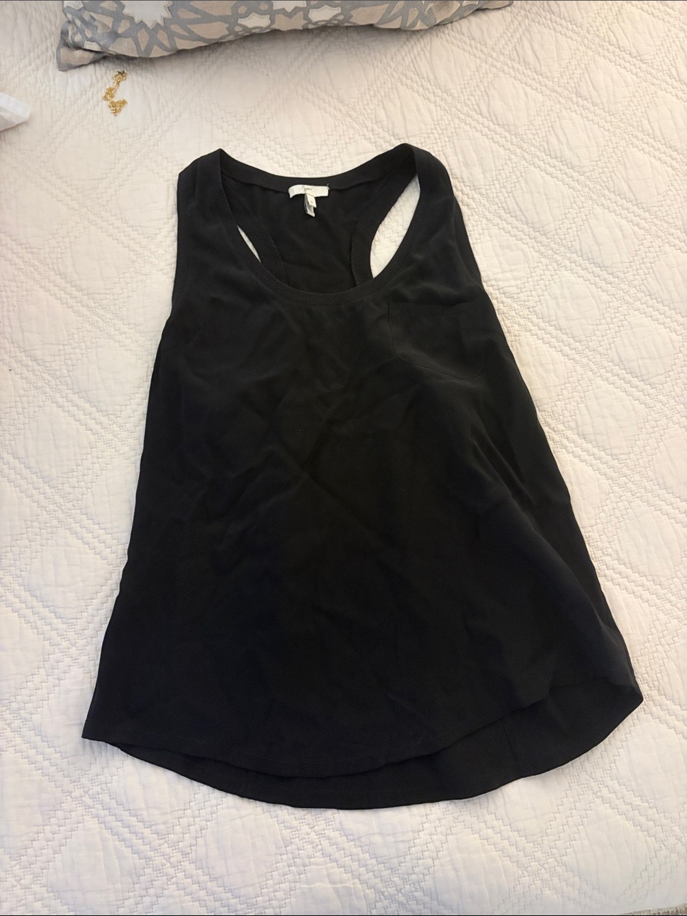 Joie Black Racerback Tank